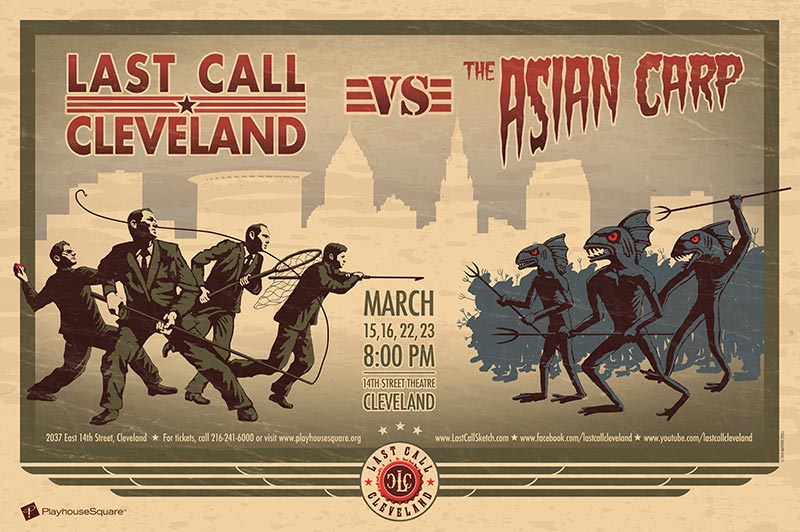 Last Call Cleveland Show Poster