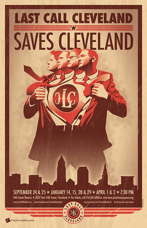 Last Call Cleveland Show Poster