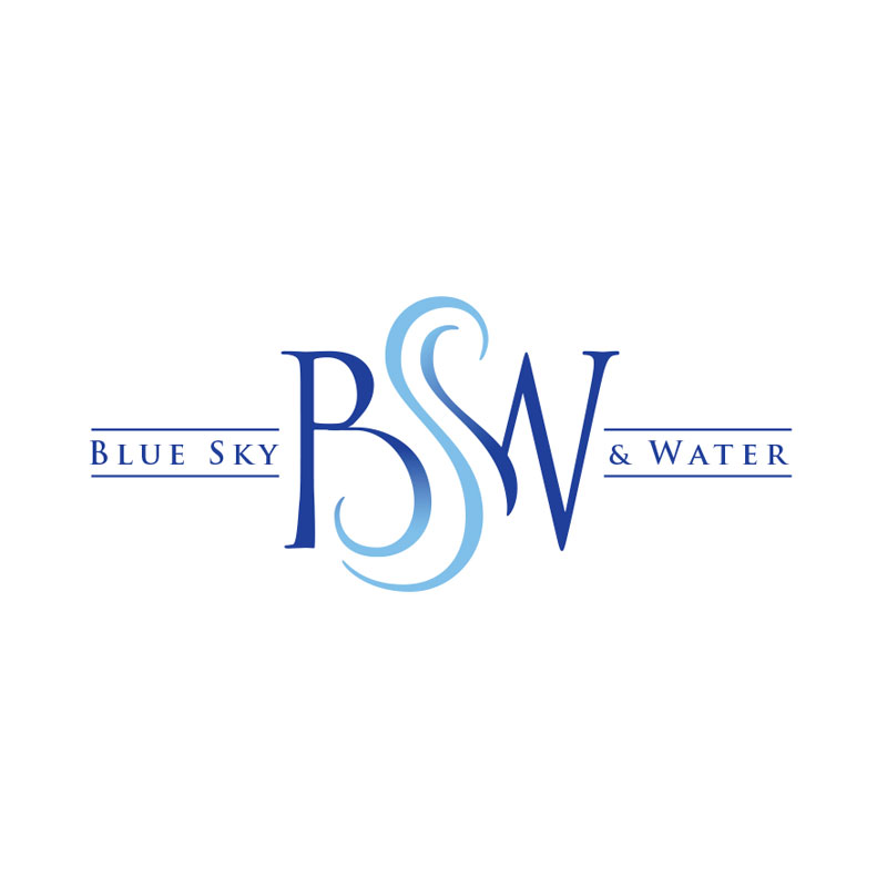 Blue Sky & Water Logo