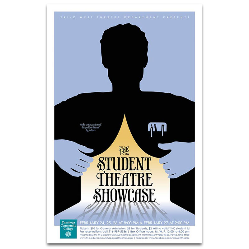 Student Theatre Showcase Poster